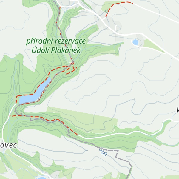 Map of Poráň