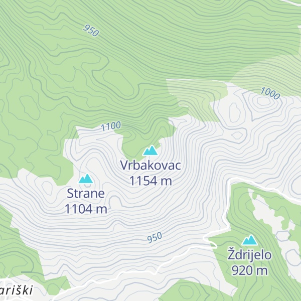 Map of Vrbakovac