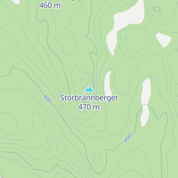 Map of Storbrännberget