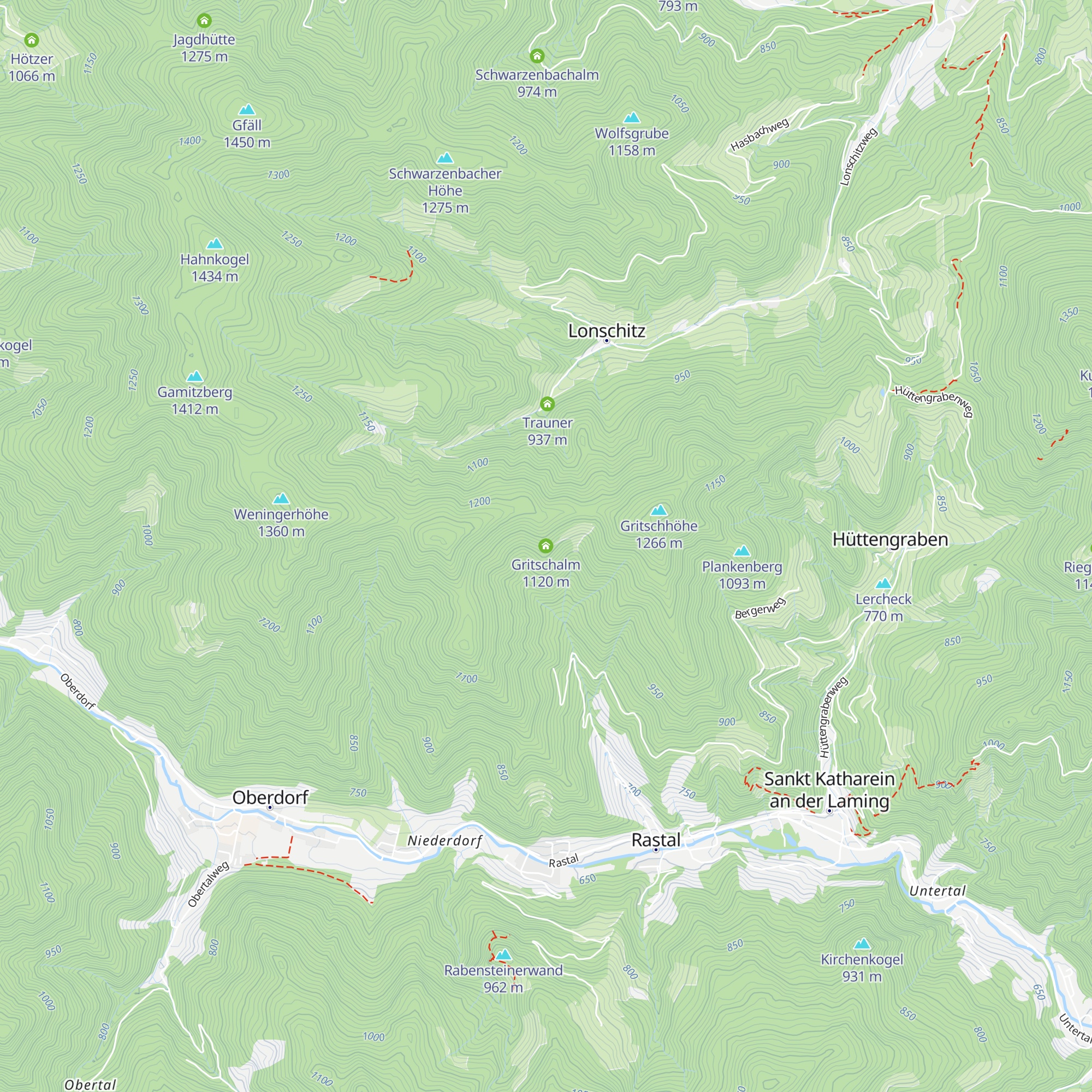 Gritschalm map