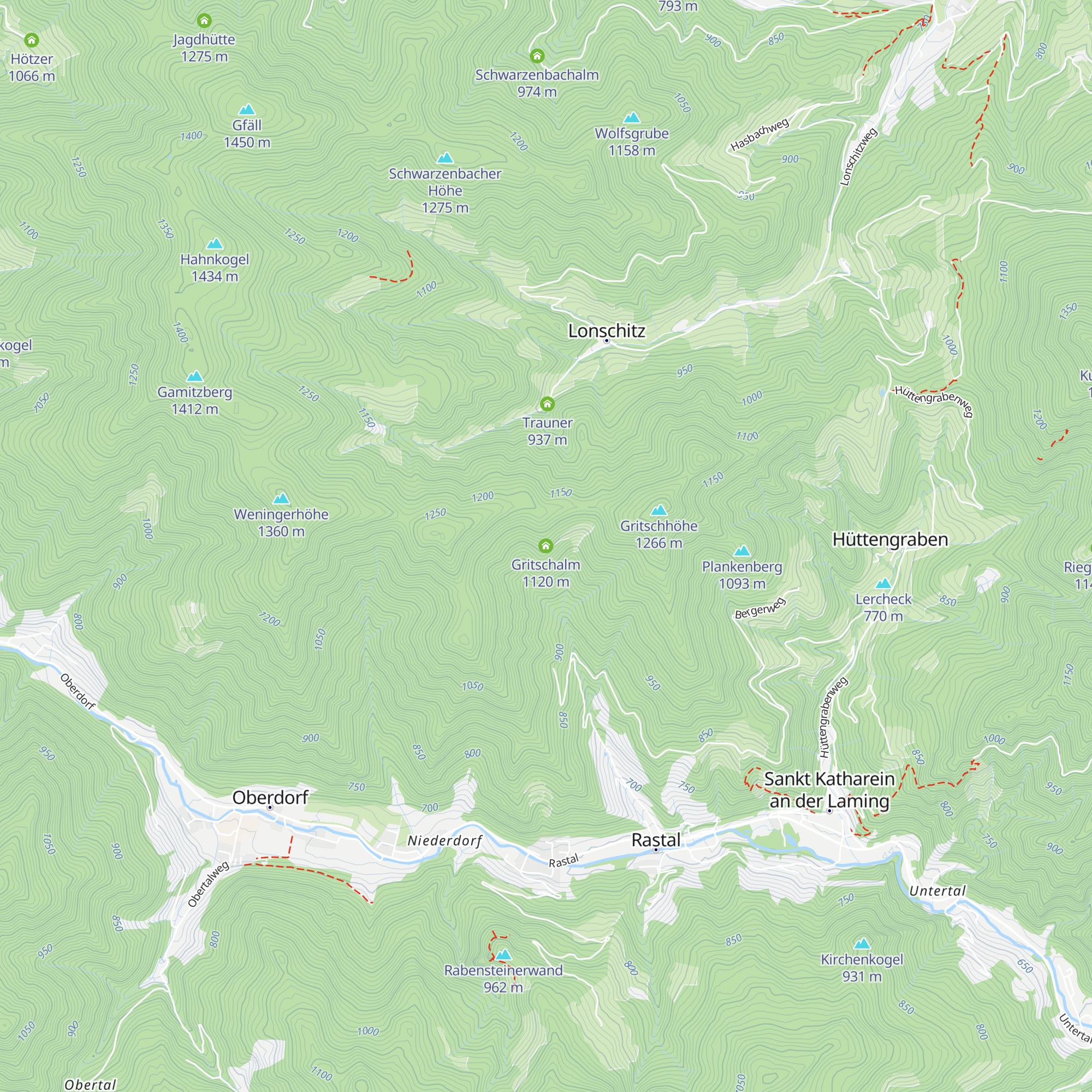 Gritschalm map