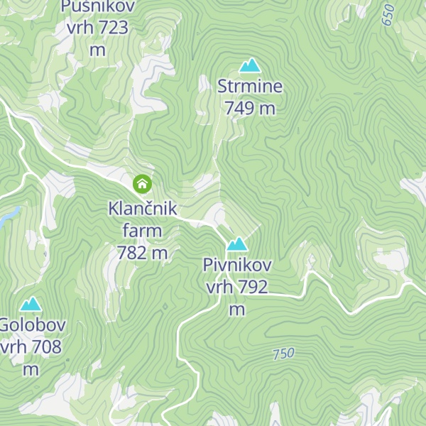 Map of Pivnik farm