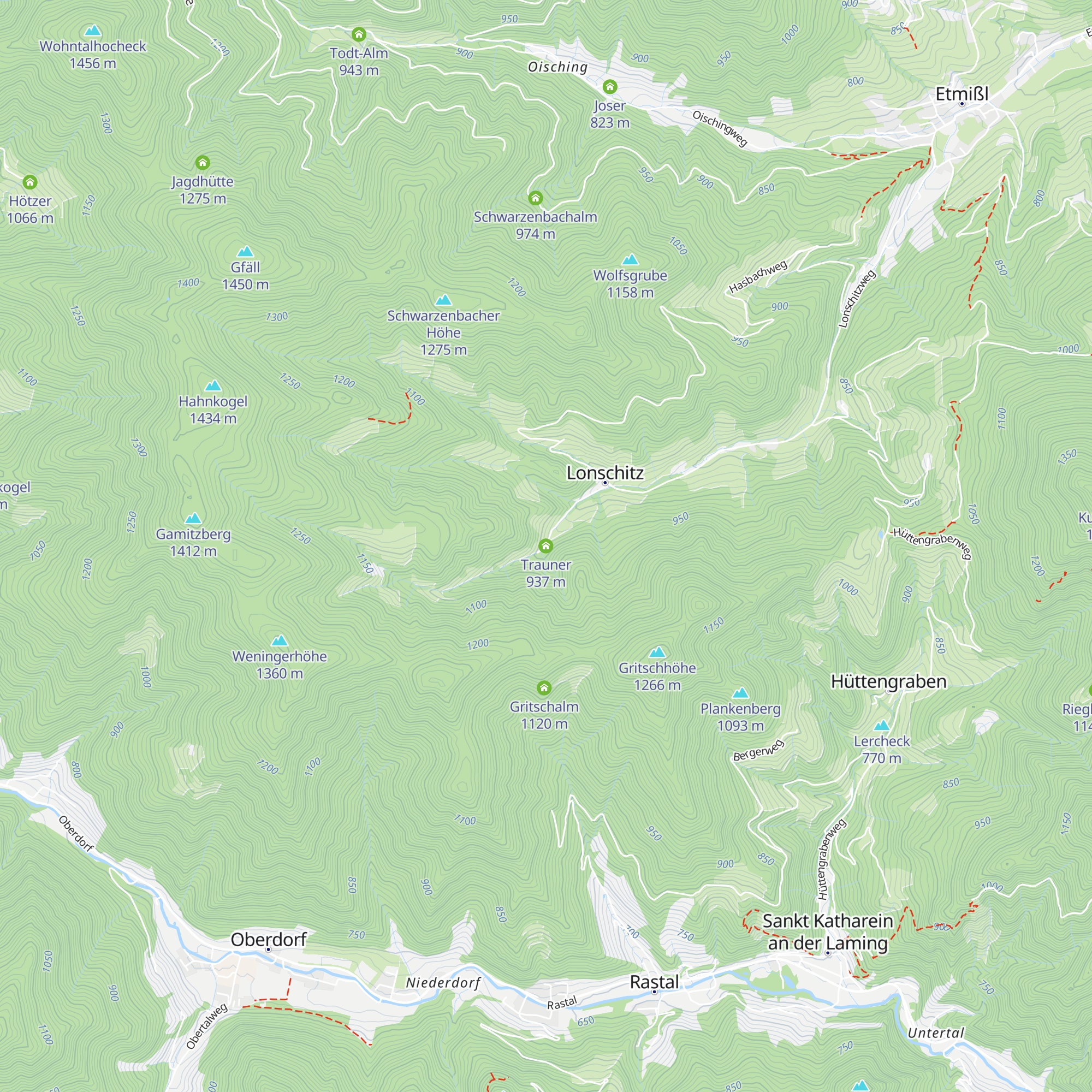 Trauner map