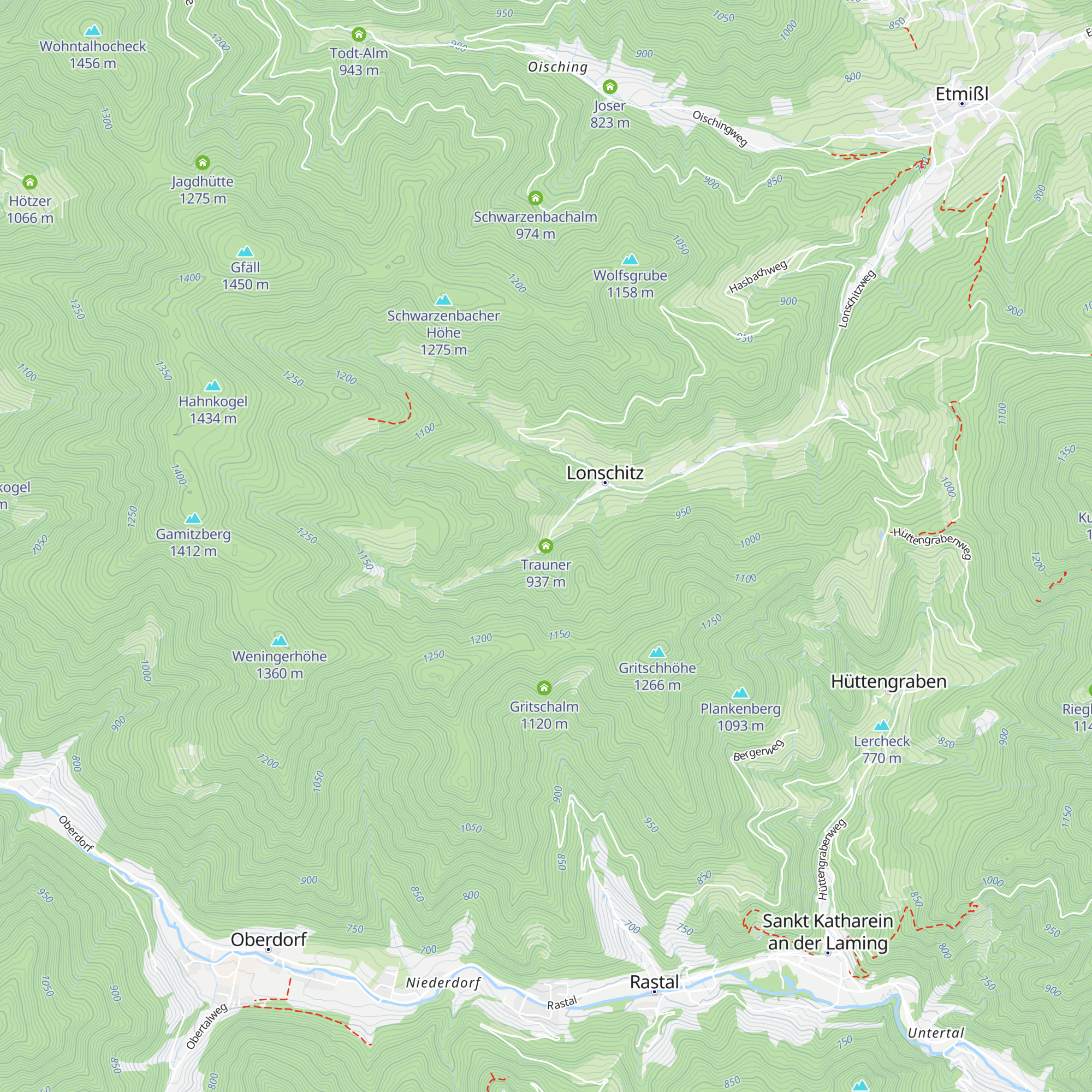 Trauner map