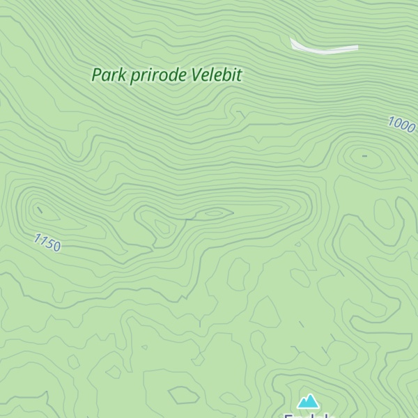 Map of Previje