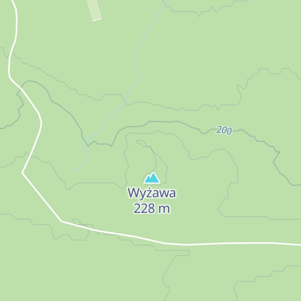 Map of Ostęp Światowida (Wyżawa)