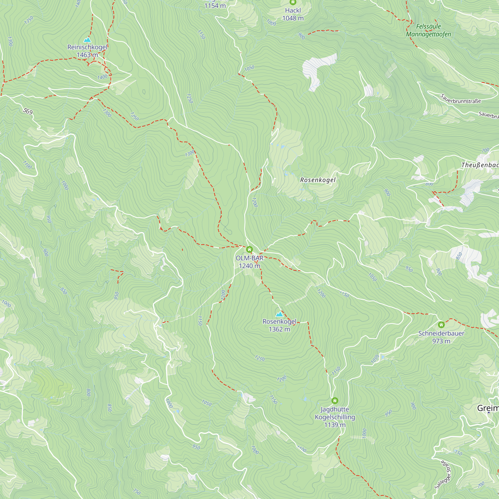 OLM-BAR map