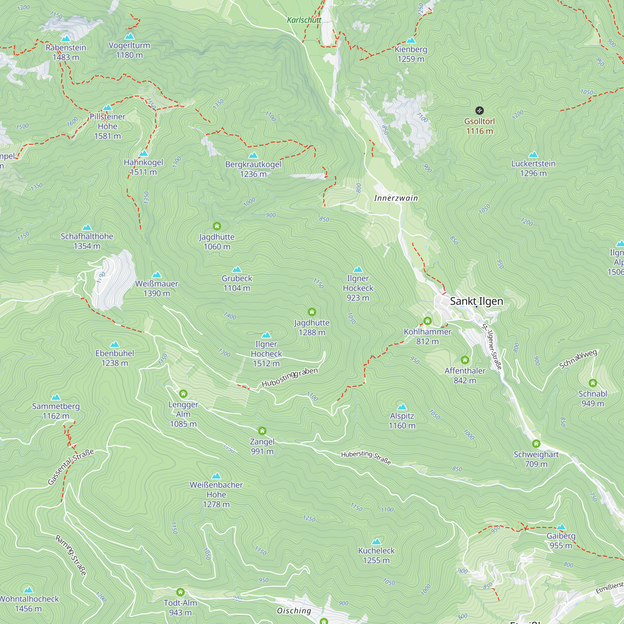 Jagdhütte map
