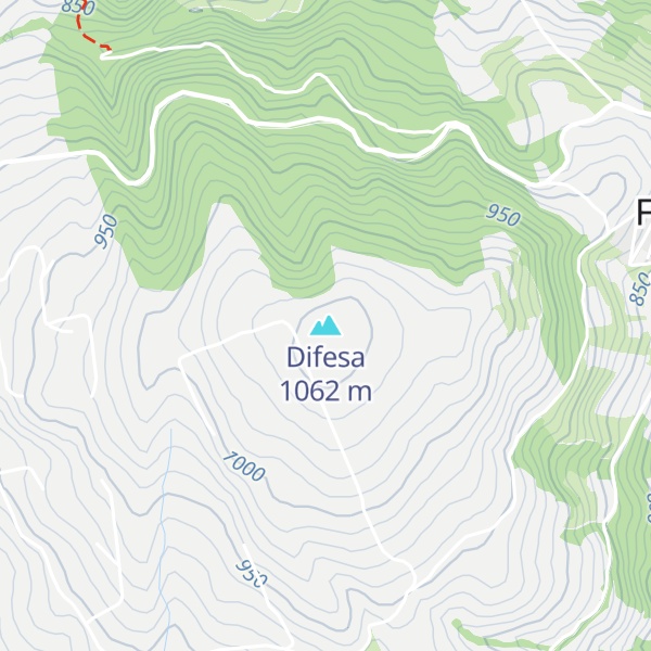 Map of Difesa