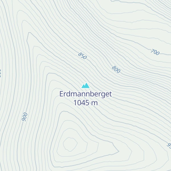 Map of Erdmannberget