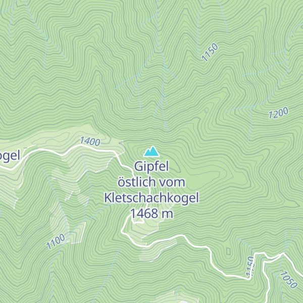 Map of Gipfel östlich vom Kletschachkogel