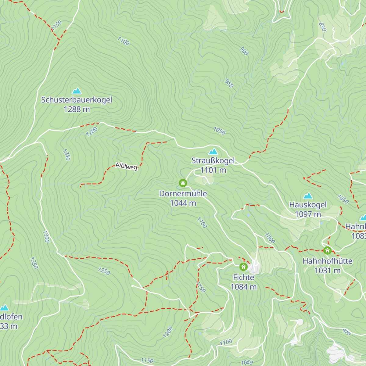 Dornermühle map