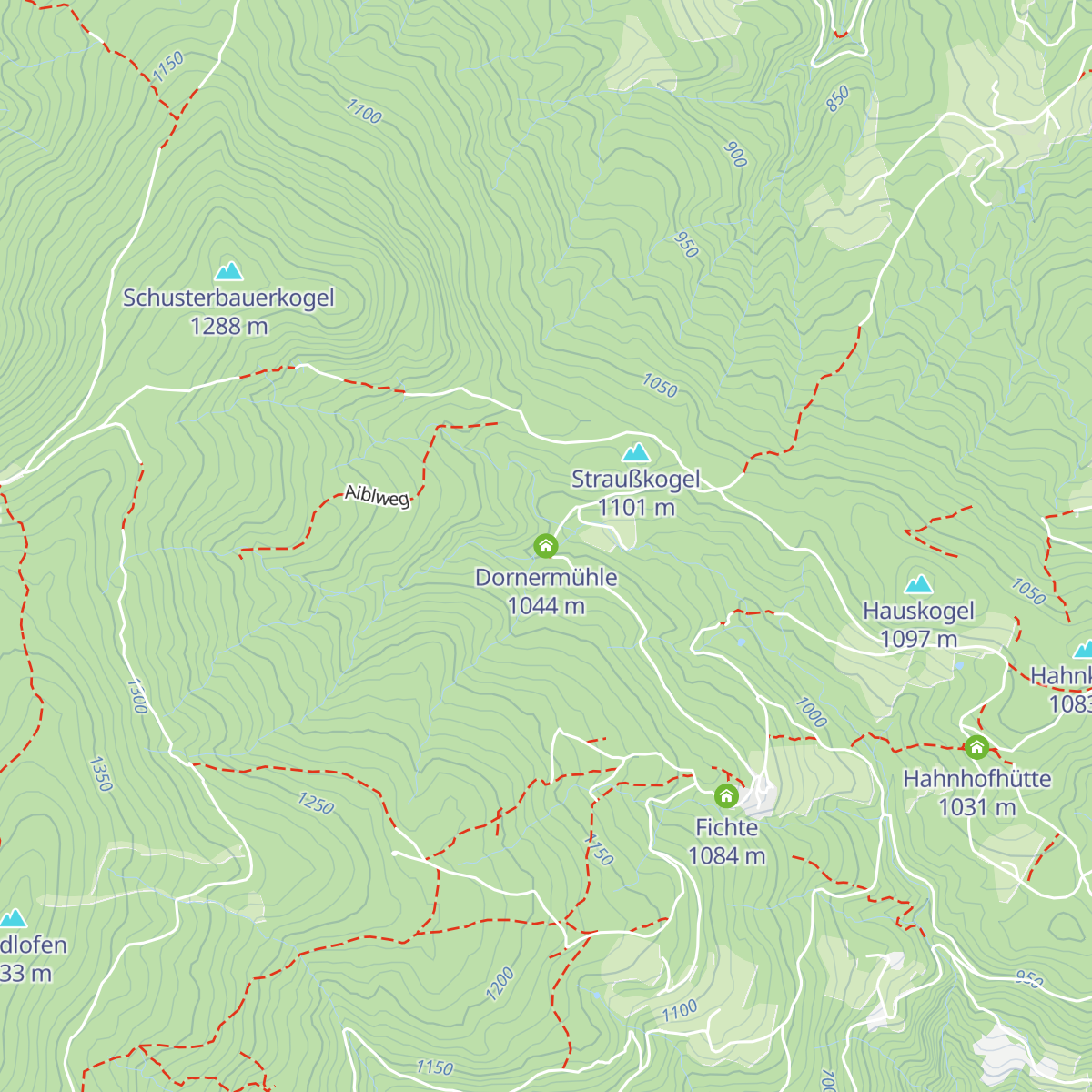 Dornermühle map