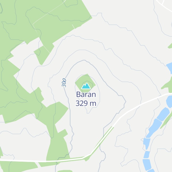 Map of Baran