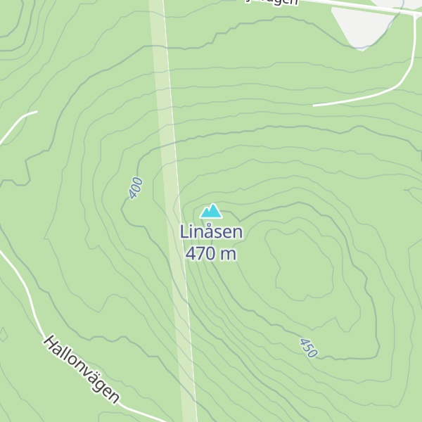 Map of Linåsen