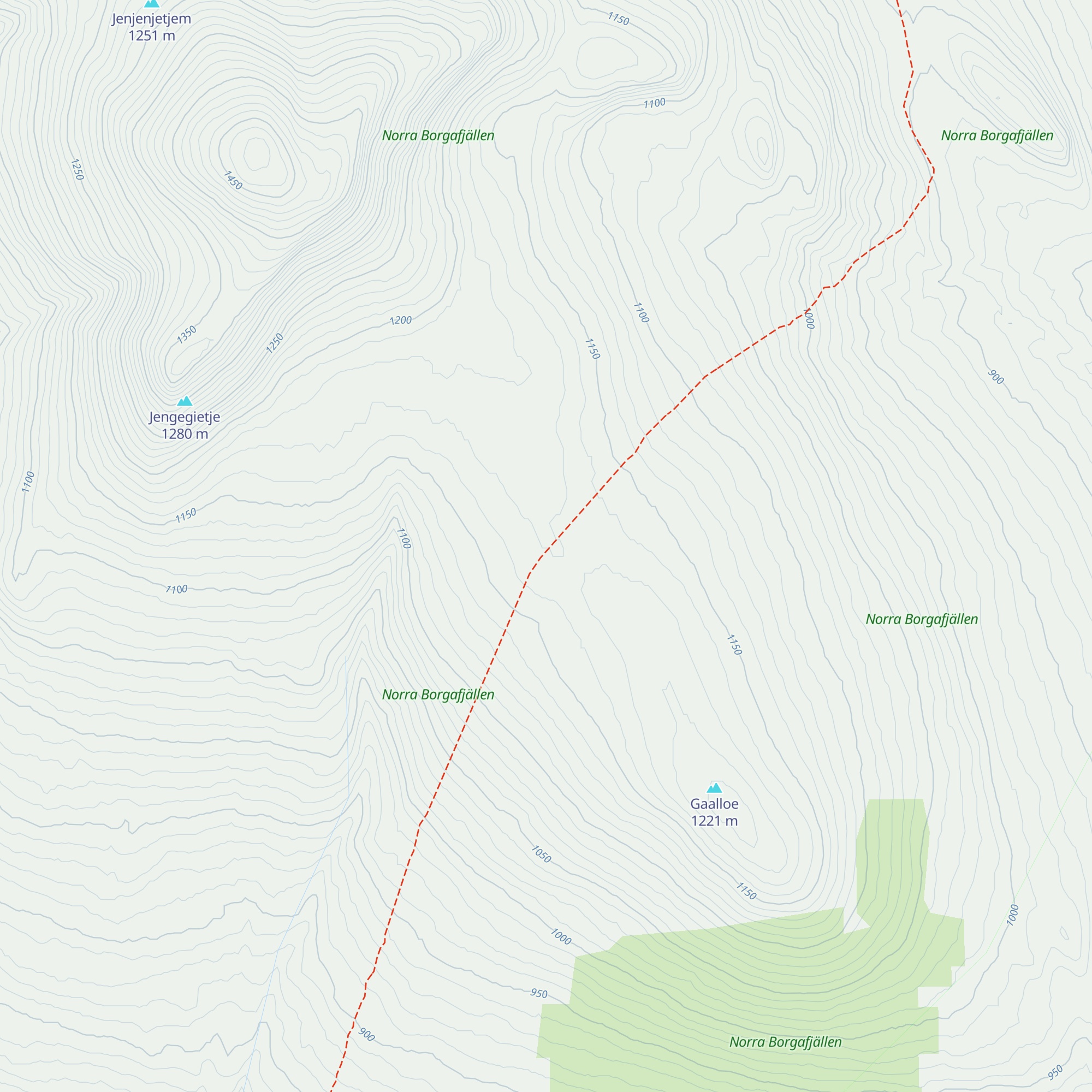 Gaalloe map