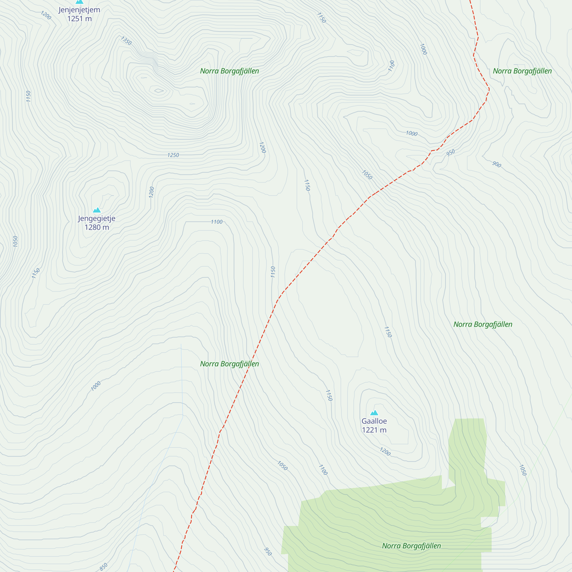 Gaalloe map