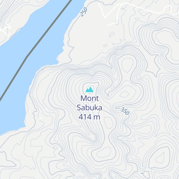 Map of Mont Sabuka