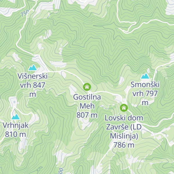 Map of Gostilna Meh