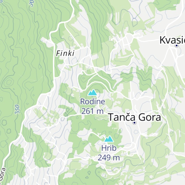 Map of Rodine