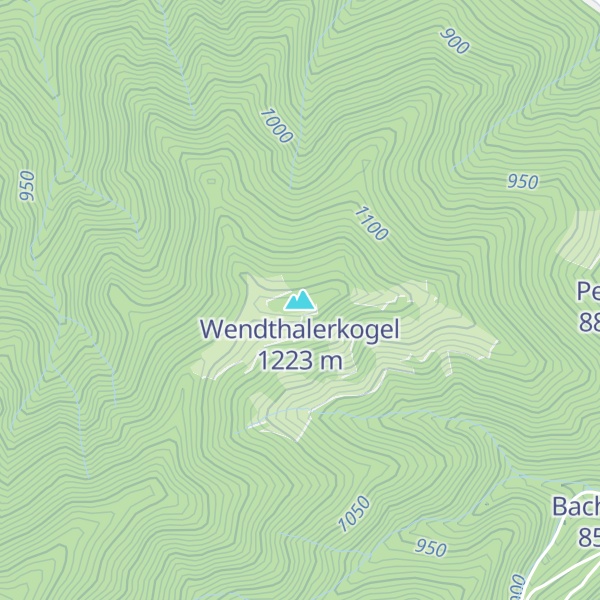 Map of Wendthalerkogel