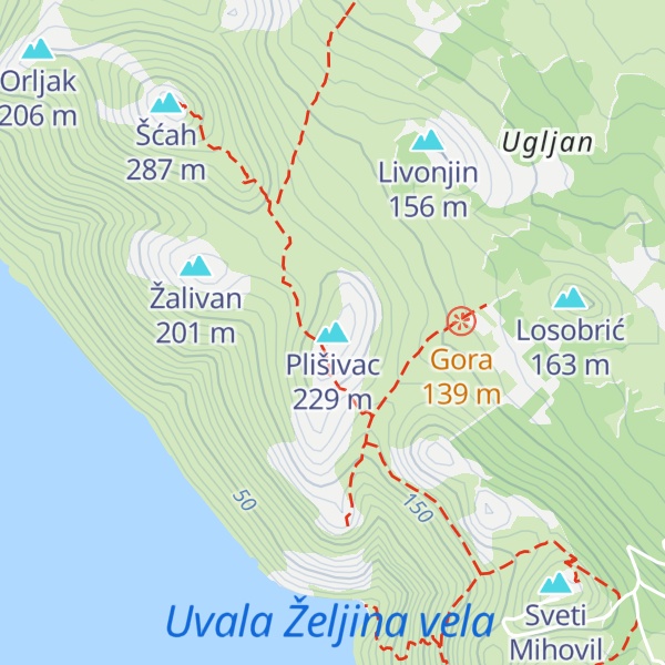 Map of Plišivac