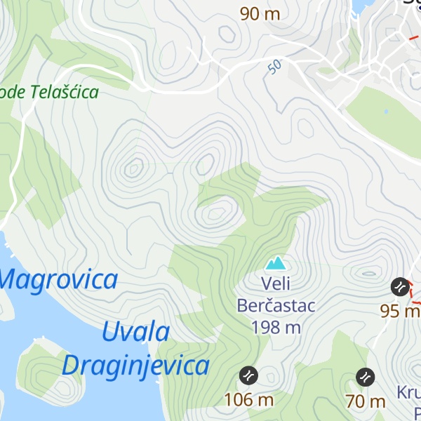 Map of Kristavica