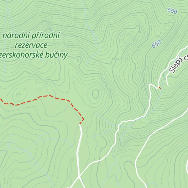Map of (Bäumelův kříž) [Raspenava]