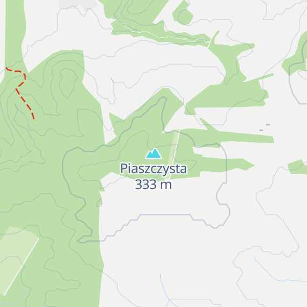 Map of Piaszczysta