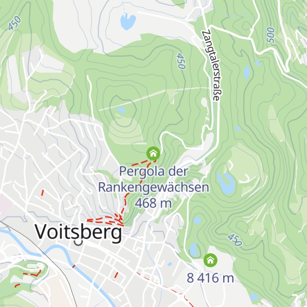 Map of Pergola der Rankengewächsen