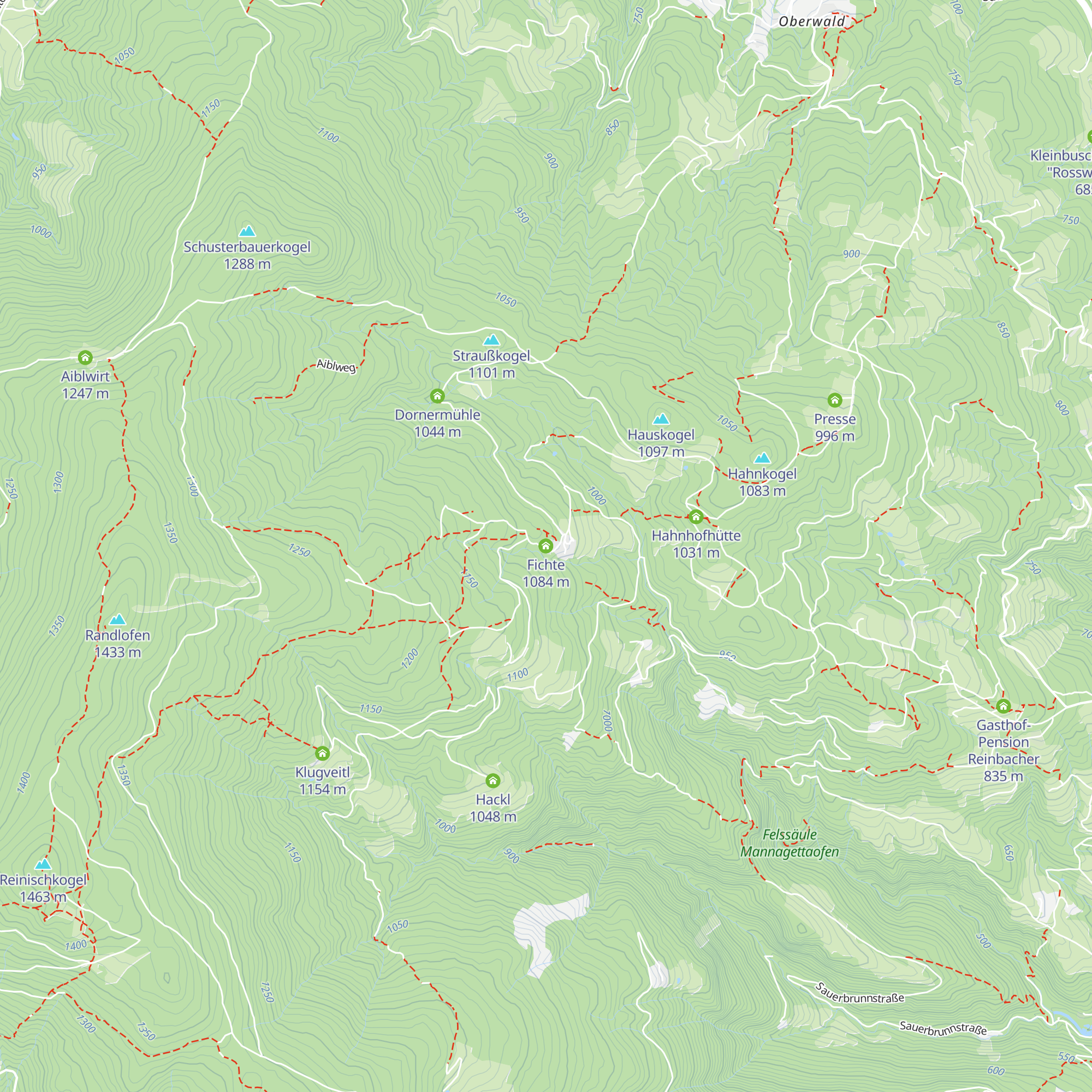 Fichte map
