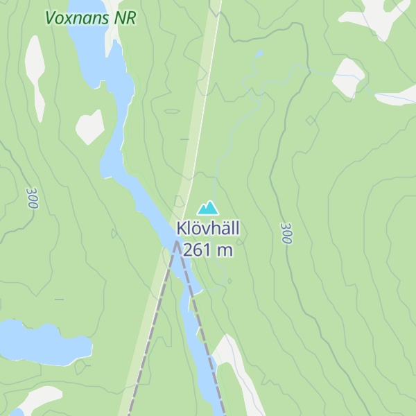 Map of Klövhäll
