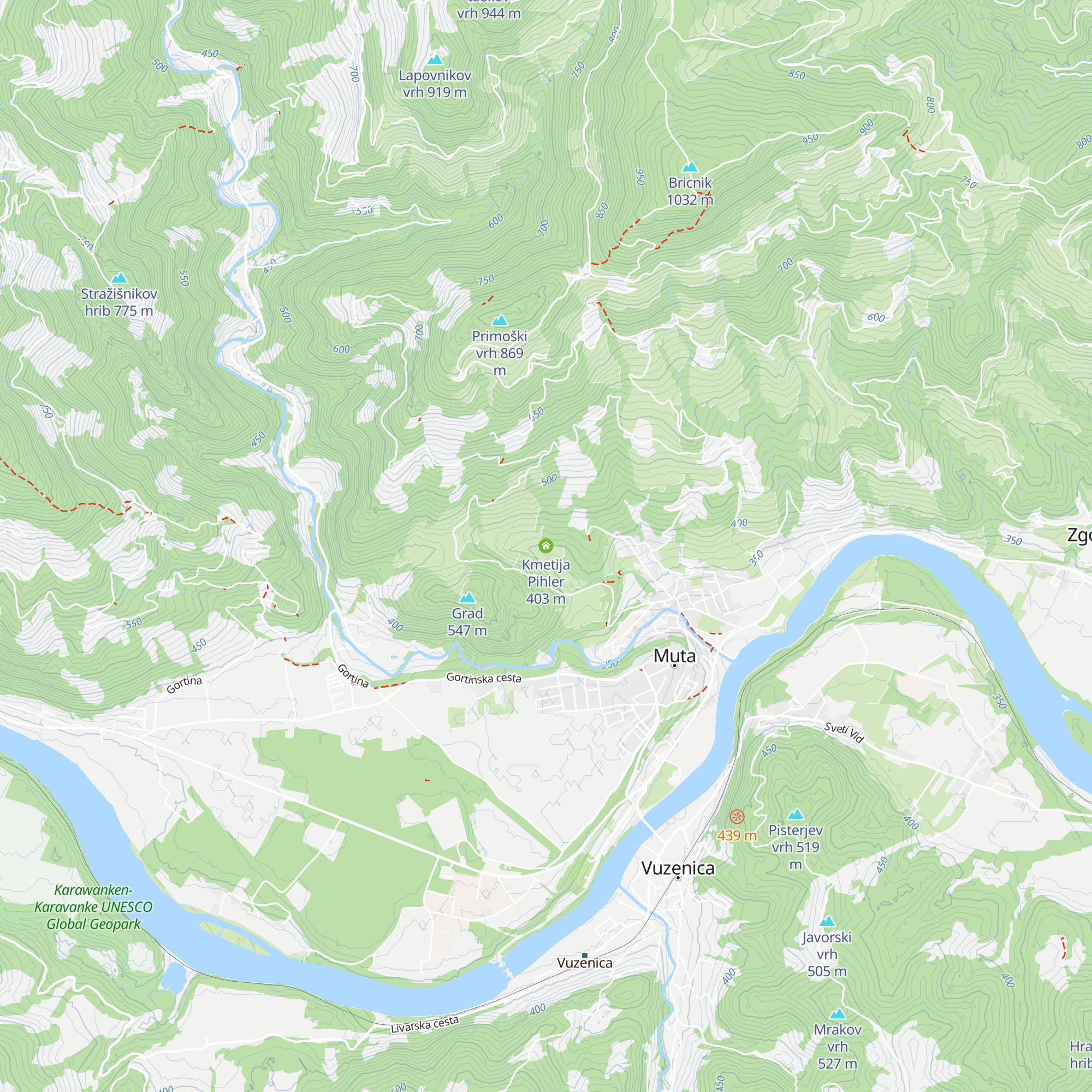 Kmetija Pihler map