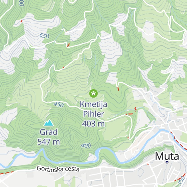 Map of Kmetija Pihler