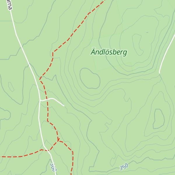 Map of Tuppberget