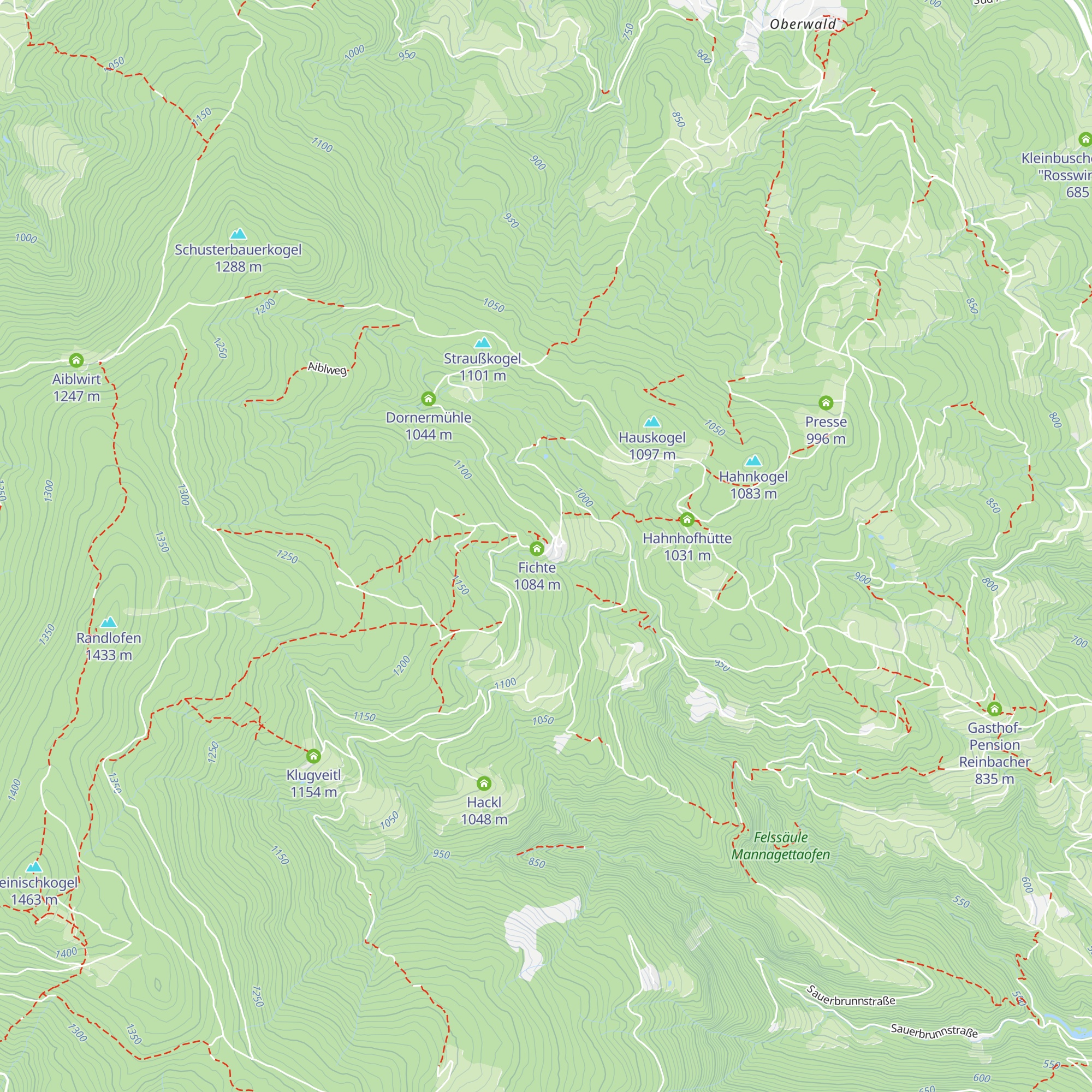 Lärche map