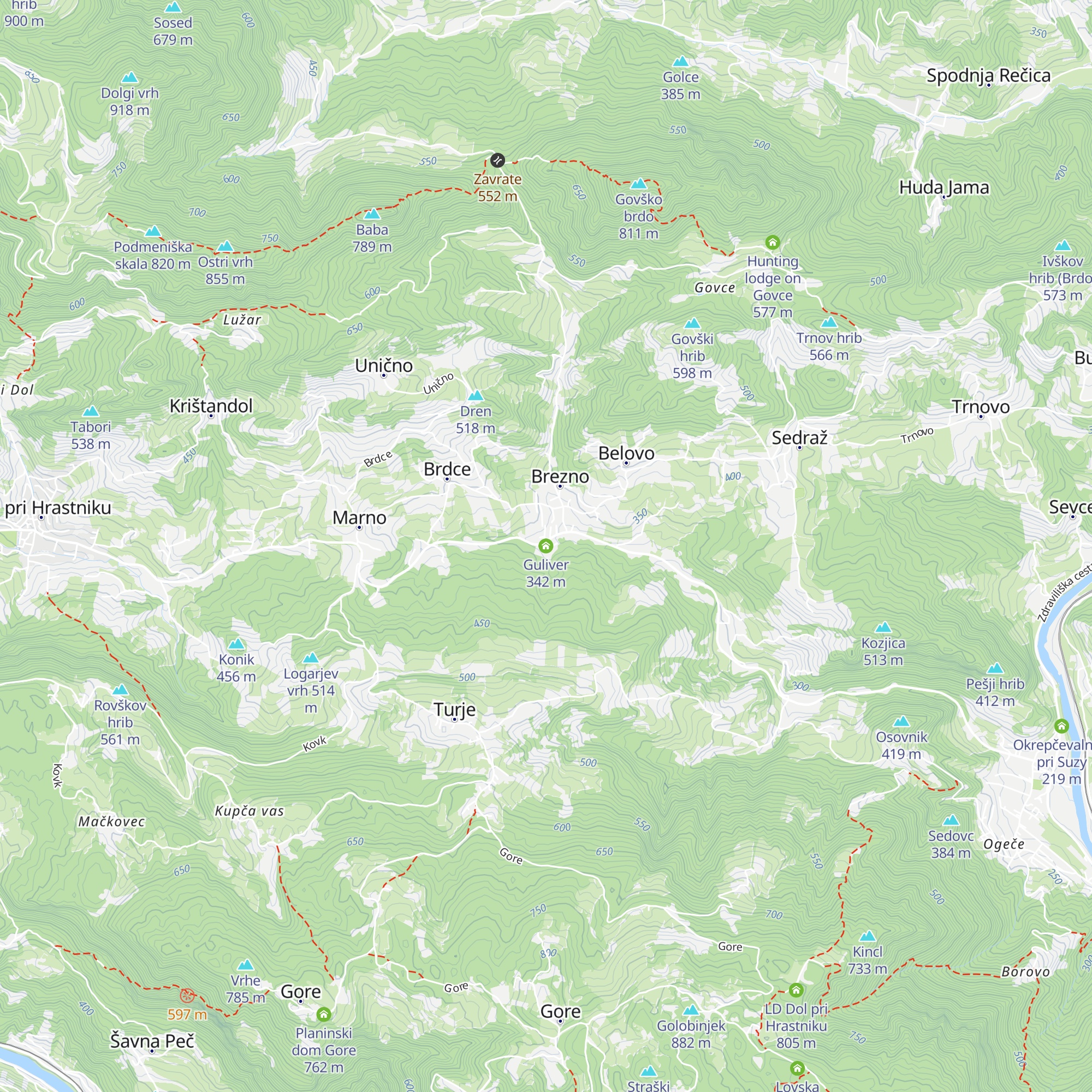 Guliver map