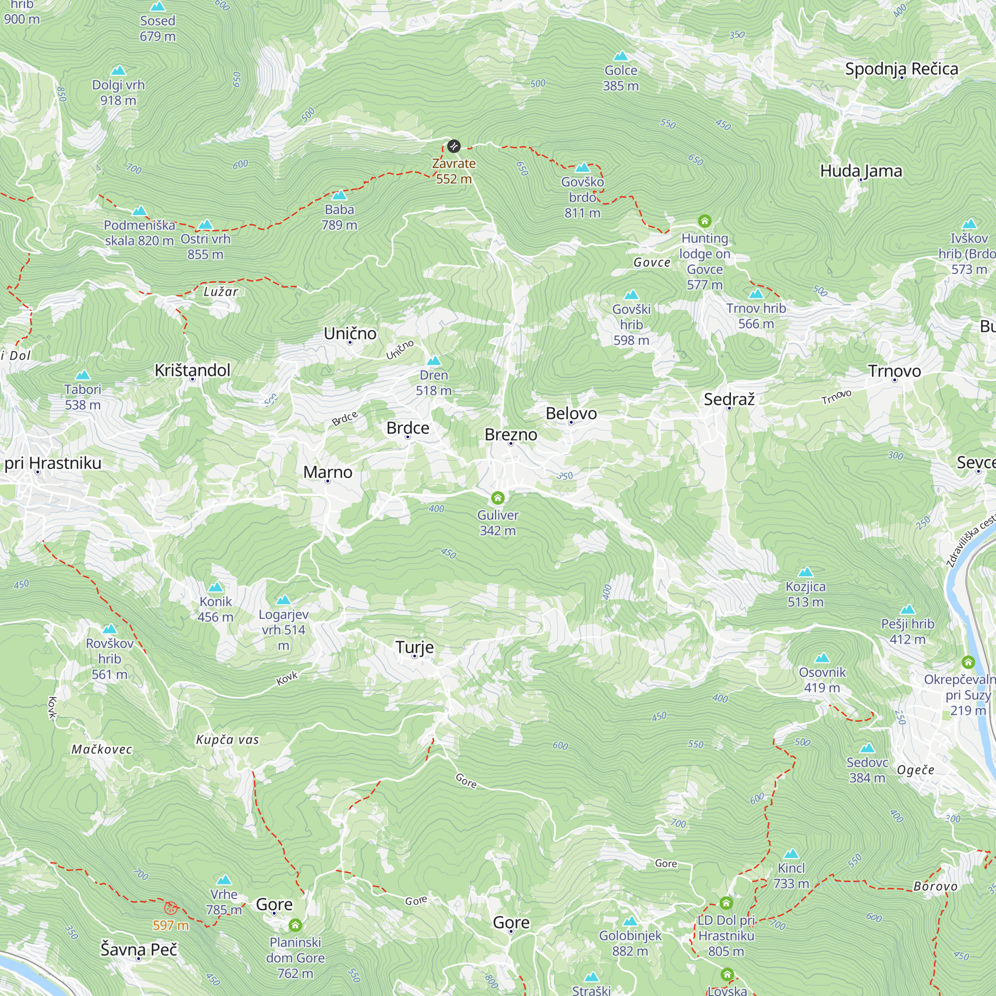 Guliver map