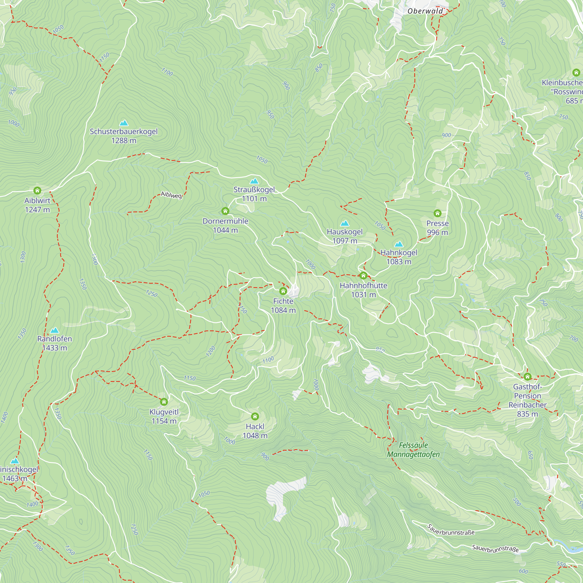 Tanne 1 map