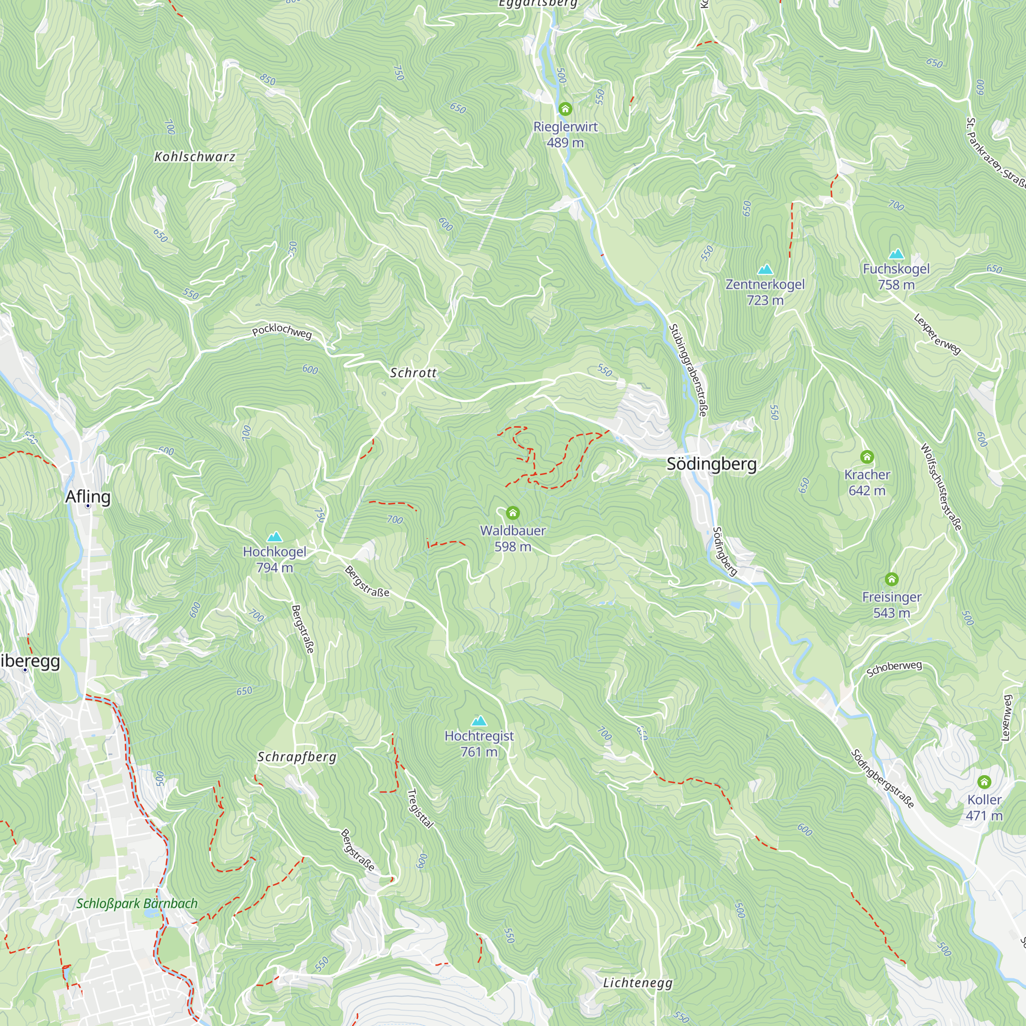 Waldbauer map