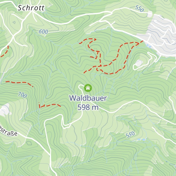 Map of Waldbauer
