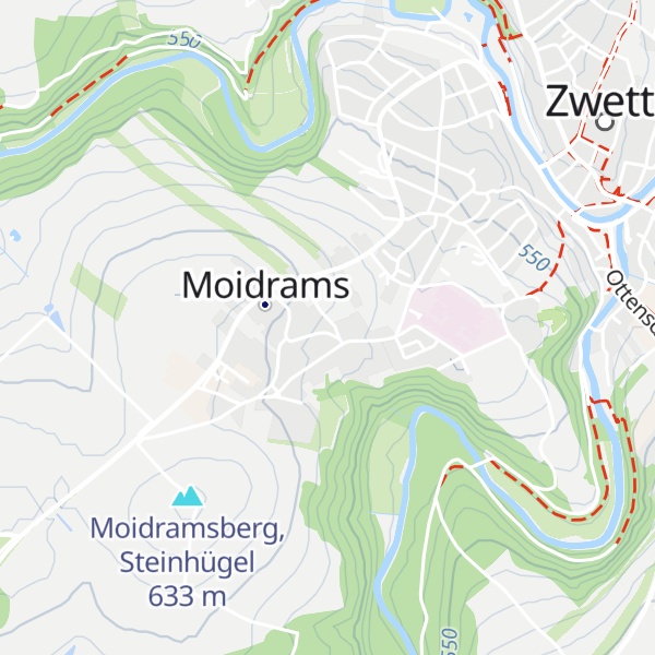 Map of Die Hütte