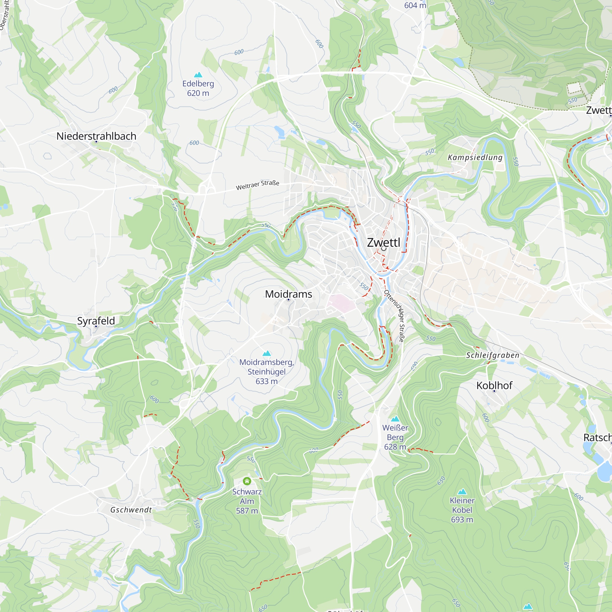 Die Hütte map