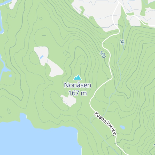 Map of Nonåsen