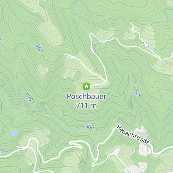 Map of Poschbauer