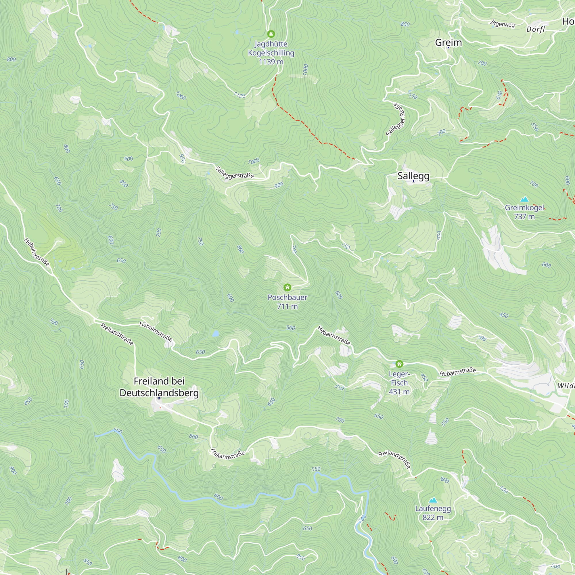 Poschbauer map