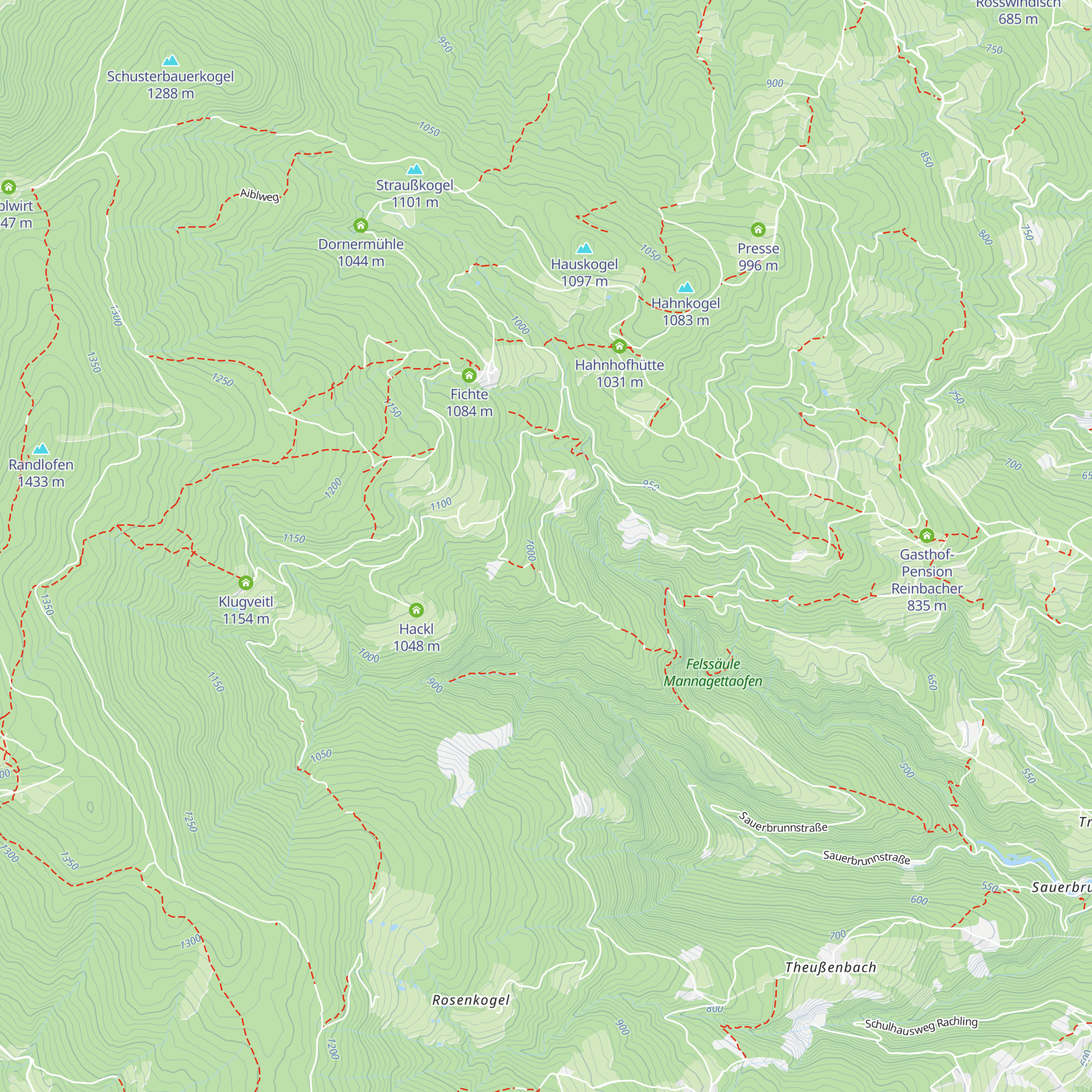 Jakljörgl map