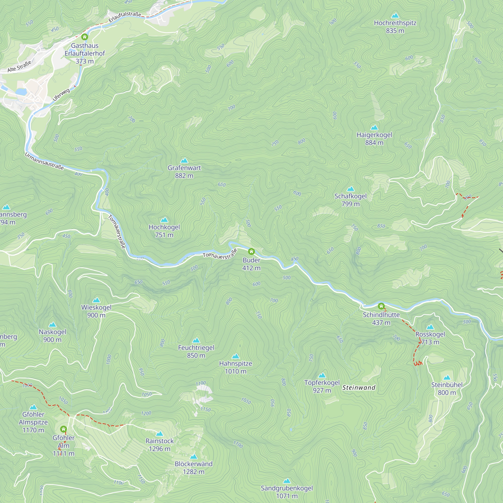 Buder map