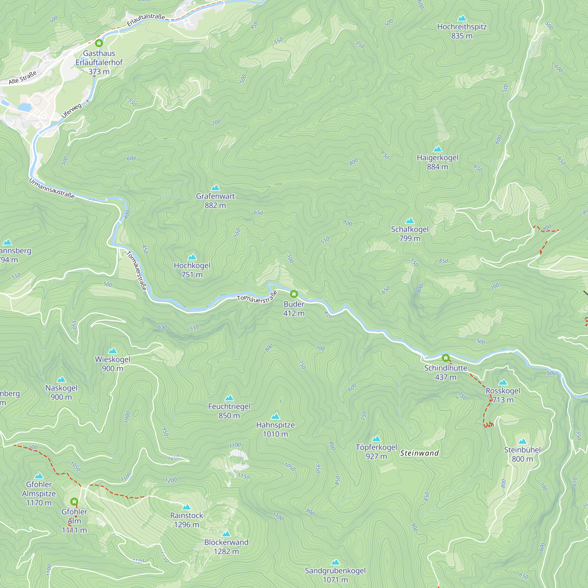 Buder map