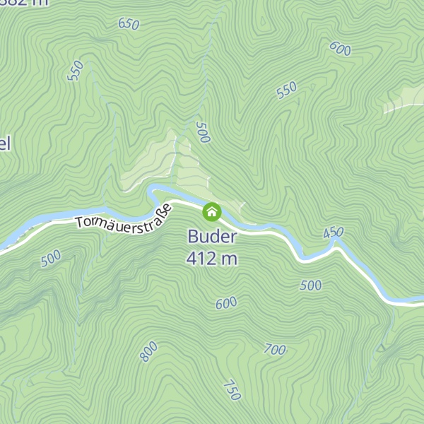 Map of Buder